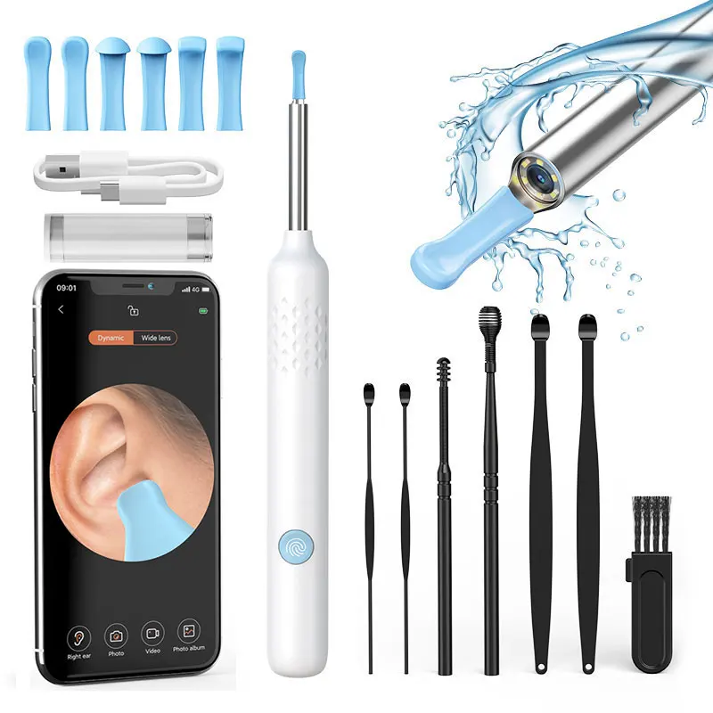 Health Power Tools - Pulitore per le orecchie per videocamere,