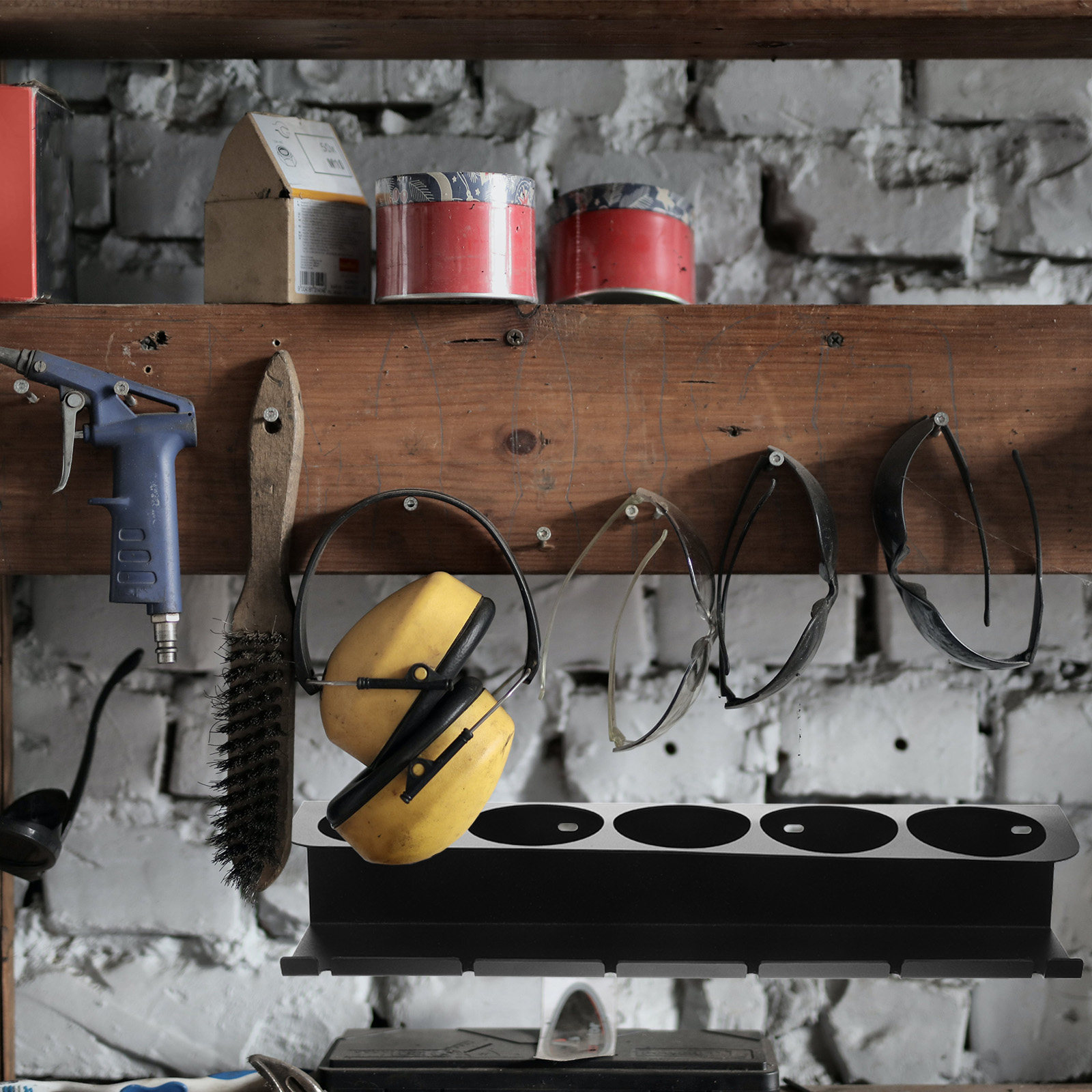 Power Tools Organizer - 1 Set di Supporti da Parete