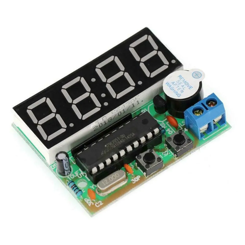 Power Tools Skills - Orologio digitale a 4 bit Kit