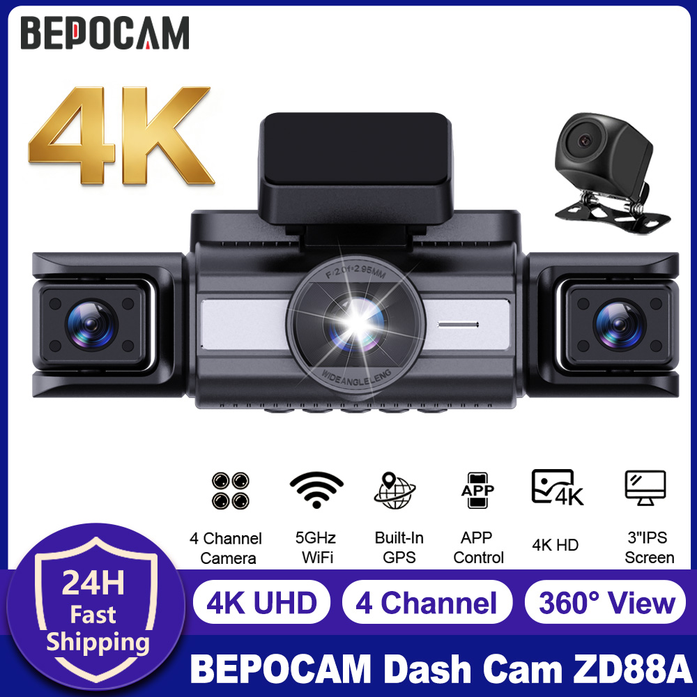 Power Tools Japan - BEPOCAM Dash Cam a 4 Canali