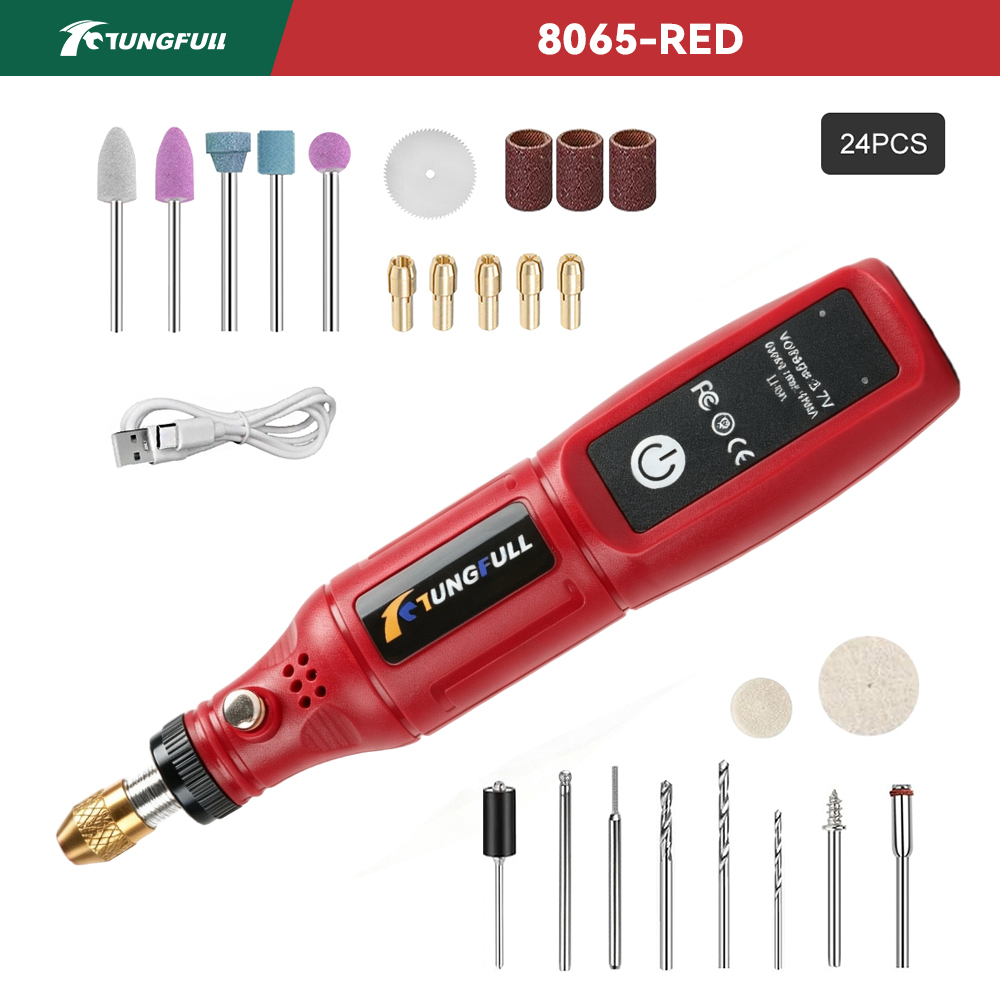 Power Tools Ingco - TUNGFULL Utensile Rotante Senza Fili 3.7V,