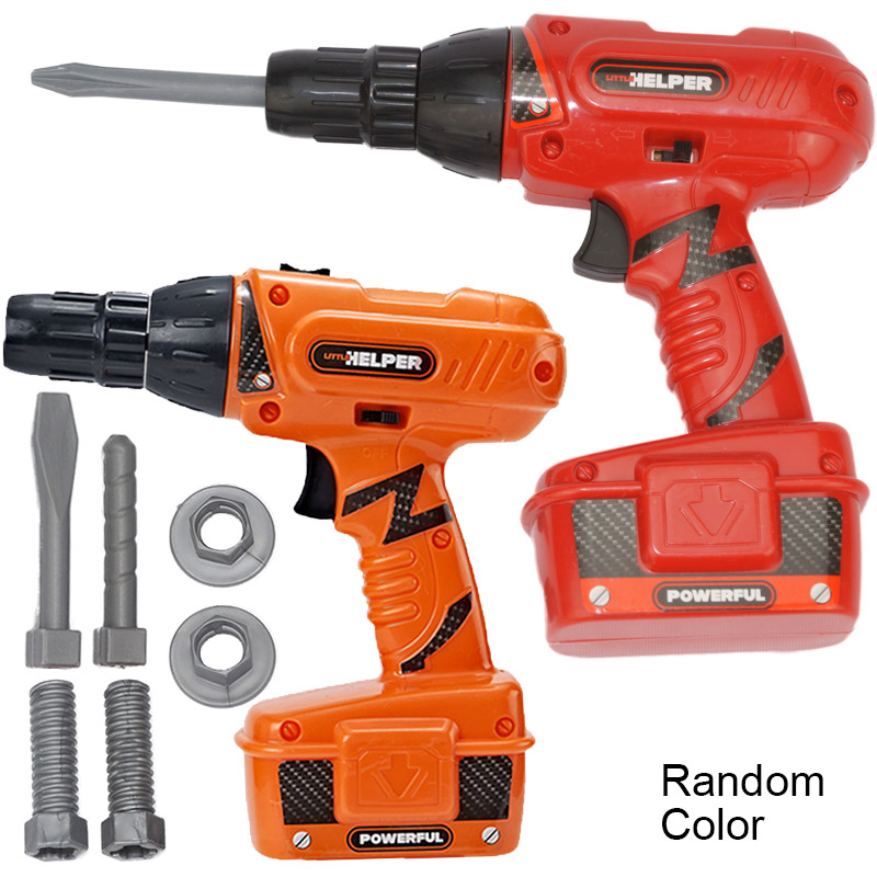 Power Tools Kids - Strumenti Giocattoli Trapano elettrico BO Simulazione