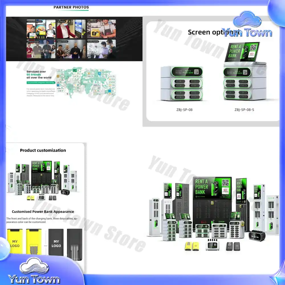 Power Tools Rental - Stazione di ricarica per cellulari con