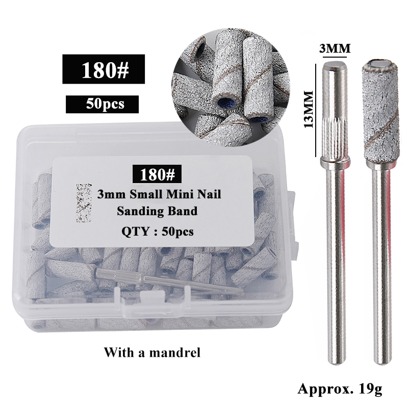 Power Tools Organizer - 50 pz/scatola 3mm Mini Fasce Abrasive