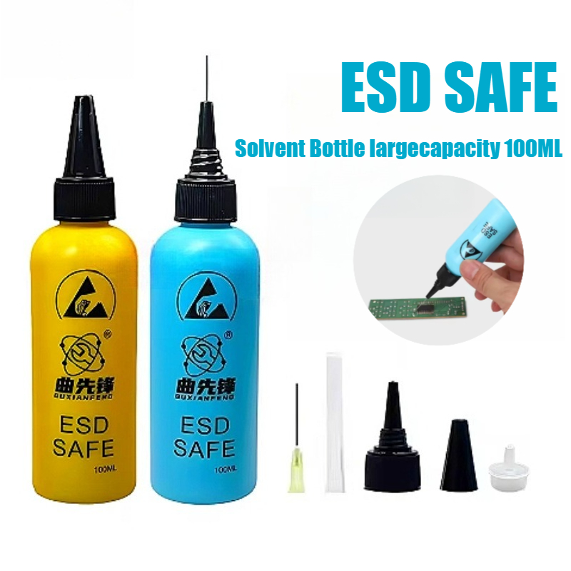 Power Tools Yellow - Bottiglia di solvente in plastica con
