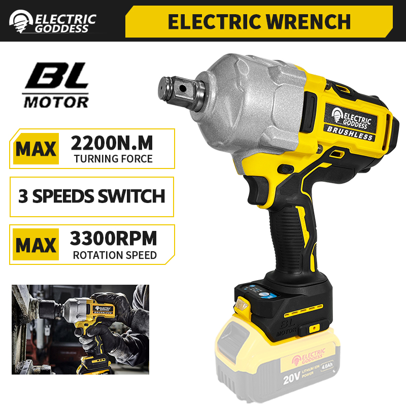 Power Tools Ingco - Elettrico Dea 2200N.M Chiave a percussione
