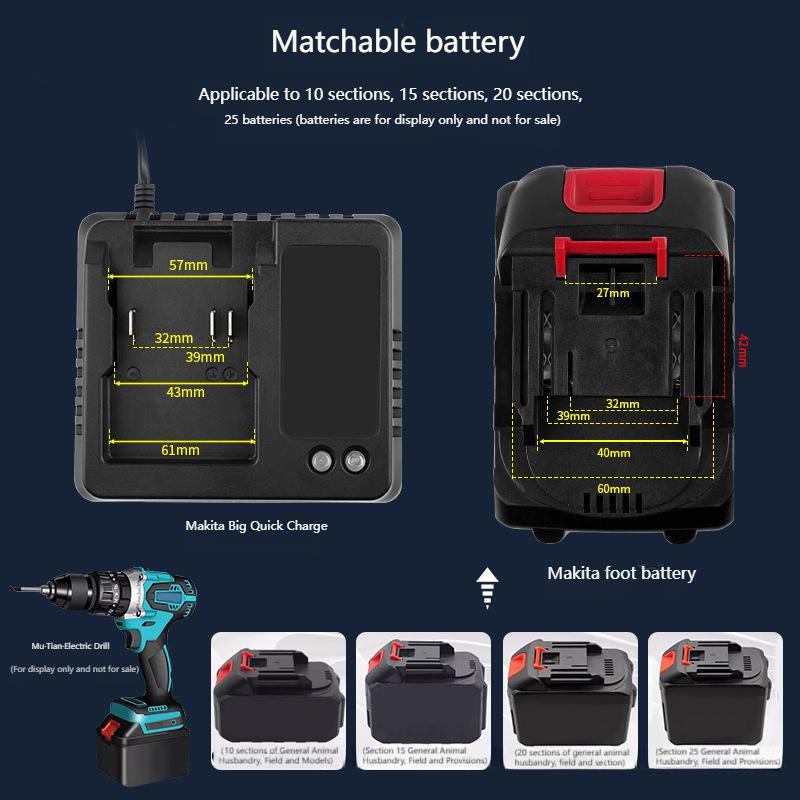 Caricabatterie EU US 18V 21V p - Power Tools Jobs recensione e prezzo