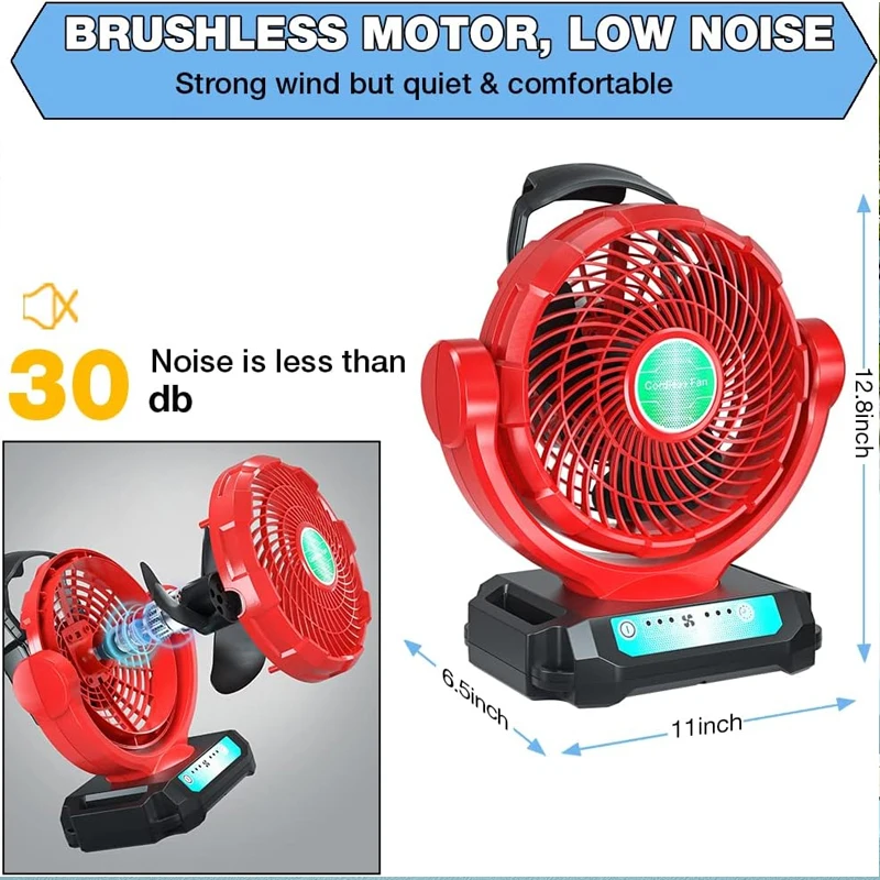 Ventilatore senza fili per Mil - Power Tools In Construction recensione e prezzo
