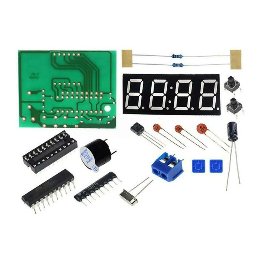 Orologio digitale a 4 bit Kit  - Power Tools Skills recensione e prezzo