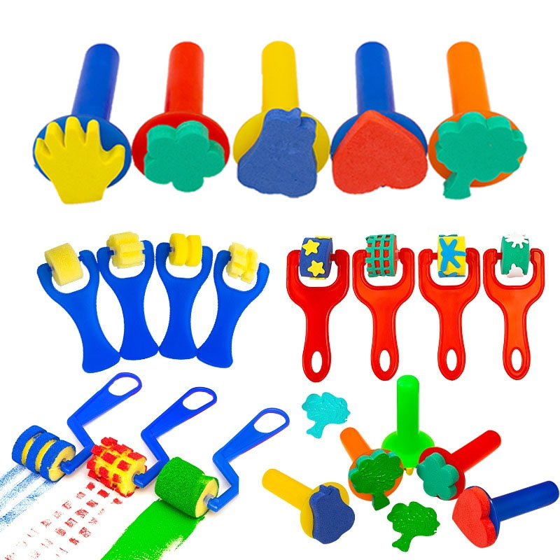Kit di pennelli per timbri in  - Power Tools Kids recensione e prezzo