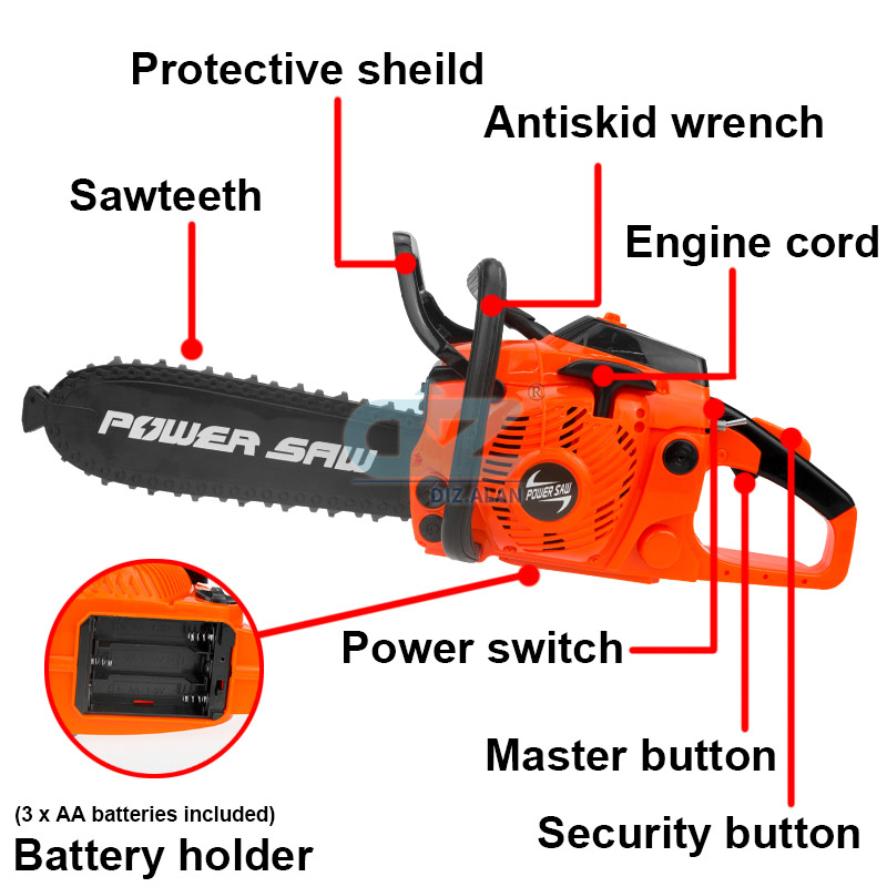 Strumenti per bambini Motosegh - Power Tools Kids recensione e prezzo