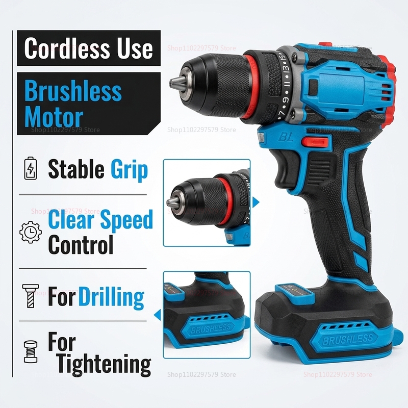 Trapano Avvitatore a Percussio - Power Tools In Construction recensione e prezzo