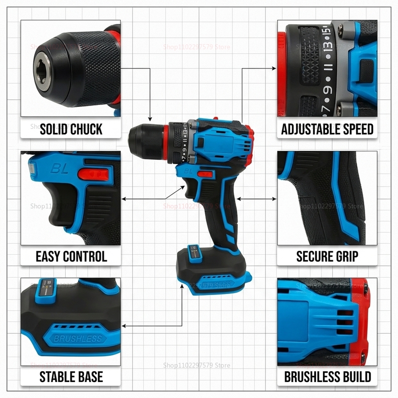 Trapano Avvitatore a Percussio - Power Tools In Construction recensione e prezzo