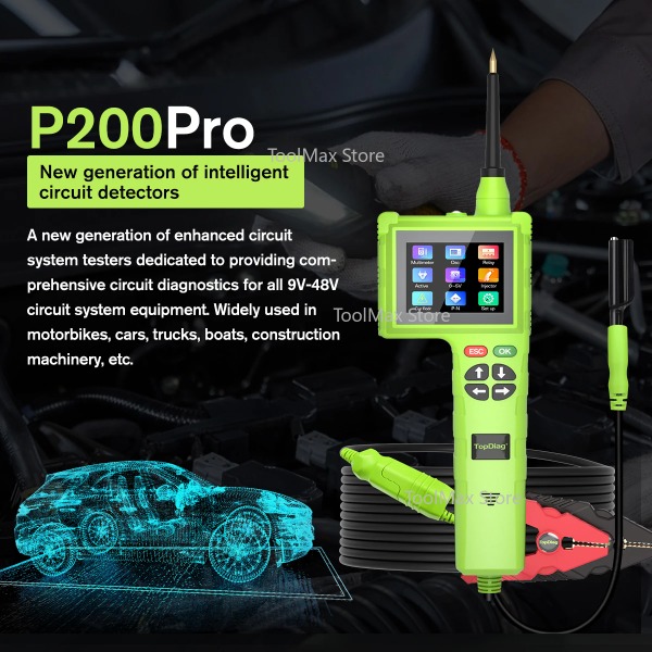 JDiag P200 Tester per Circuiti - Power Tools In Automotive recensione e prezzo